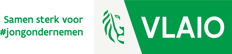 Logo Vlaio samen sterk voor #jongondernemen